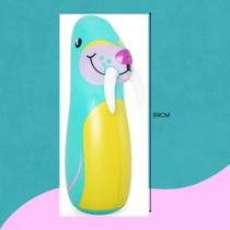 João Bobo Inflável Teimoso 3D Bichinhos Bate e Volta Boia