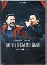 João bosco & vinícius - ao vivo em goiânia dvd + cd kit