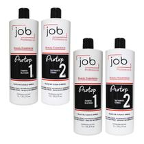 Job Hair Kit Escova Progressiva 4x1litro 2 Unidades