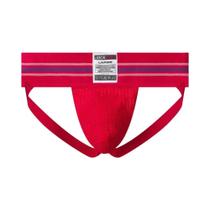 Jockstrap Masculino Com Cintura Larga De 3 Polegadas, Pouch Em Malha Elástica, Cueca Sexy Para