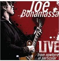 Joe bonamassa - live from nowhere in particular cd duplo
