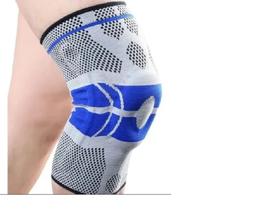 Joelheira 3d Com Silicone Patelar E Espiral De Estabilidade Joelheira 3d Com Silicone Patelar E Espiral De Estabilidade