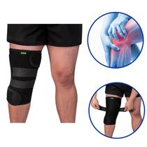 Joelheira Ajustável C/ Hastes Cintas Compressão Flex Mercur Joelheira Ajustável C/ Hastes Cintas Compressão Flex Mercur