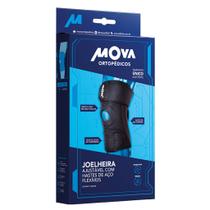 Joelheira Ajustável com Hastes de Aço Flexíveis - Mova