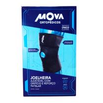 Joelheira Ajustável com Reforço Patelar U - MOVA ORTOPÉDICOS