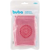 Joelheira antiderrapante rosa buba Joelheira antiderrapante rosa buba