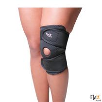 Joelheira Articulada Ajustável Neoprene Reforçada Treino Exercício Funcional Exercícios Futebol