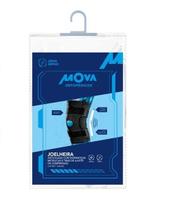 Joelheira Articulada Com Dobra Metal Tiras Ajustaveis M C/1 Un Preto