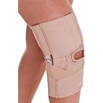 Joelheira Articulada Elástica Chantal com Cintas Bege Tam P - unidade Joelheira Articulada Elástica Chantal com Cintas Bege Tam P - unidade
