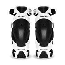 Joelheira Articulada Mr Pro New Classic Branco Perolizado Trilha Enduro Motocross Joelheira Articulada Mr Pro New Classic Branco Perolizado Trilha Enduro Motocross