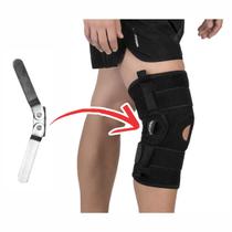 Joelheira Articulada Órtese com Dobradiças Neoprene Mercur Suporte e Proteção Joelheira Articulada Órtese com Dobradiças Neoprene Mercur Suporte e Proteção