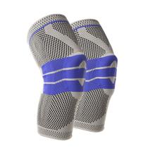 Joelheira Articulada Ortopédica Patelar Compressão Ligamento Rompido Tensor Joelho 3d Silicone Dores
