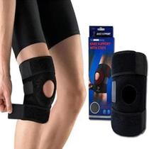Joelheira Articulada Reforçada Neoprene Preta - Knee