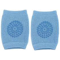 Joelheira Bebê Engatinhar Antiderrapante Infantil Azul Castela Joelheira Bebê Engatinhar Antiderrapante Infantil Azul Castela