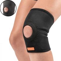 Joelheira com Reforço Patelar Curta Gg Lesões no Joelho Neoprene Hidrolight