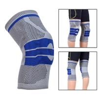 Joelheira compressão estabilizador esportivo silicone spring knee pad gel suporte para joelho - Store Morales