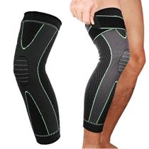 Joelheira Compressão Meia Longa Dor Articulação Ortopédica Para Jogador LE6106