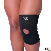 Joelheira Compressão Neoprene Patela Aberta Exercícios Musculação Profissional Proteção