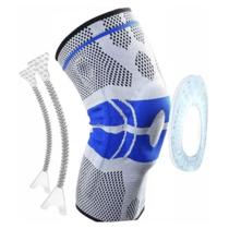 Joelheira De Compressão Anel Silicone E Fio Aço Flexível Tamanho GG Joelheira De Compressão Anel Silicone E Fio Aço Flexível Tamanho GG