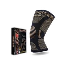 Joelheira de compressão Copper Fiber XL