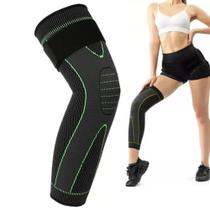 Joelheira de compressao meia termica 3/4 esporte corrida tensor perna coxa panturrilha articulada circulacao estabilidad Joelheira de compressao meia termica 3/4 esporte corrida tensor perna coxa panturrilha articulada circulacao estabilidad