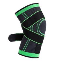 Joelheira de Compressão Ortopédica Esportiva Elástica Corrida Elástico em tiras autocolantes Proteção Ligamentos Joelheira de Compressão Ortopédica Esportiva Elástica Corrida Elástico em tiras autocolantes Proteção Ligamentos