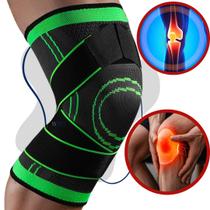 Joelheira De Compressão Tensor Ajustável Esporte Alívio De Dor Joelheira De Compressão Tensor Ajustável Esporte Alívio De Dor