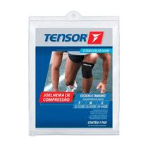 Joelheira de Compressão Tensor Preta Tamanho M contém 1 par Joelheira de Compressão Tensor Preta Tamanho M contém 1 par