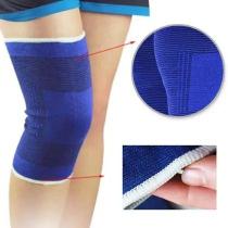 Joelheira de Poliamida e Elastano Par Suporte Joelho Corrida Joelheira de Poliamida e Elastano Par Suporte Joelho Corrida