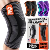 Joelheira DR. BRACE ELITE com estabilizador de tamanho (pacote com 2) Pluto