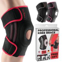Joelheira DR. BRACE ELITE com estabilizadores laterais para adultos Joelheira DR. BRACE ELITE com estabilizadores laterais para adultos