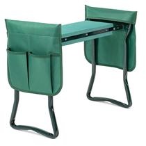 Joelheira e assento de jardim Simple Deluxe dobráveis verdes