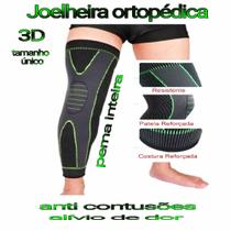 Joelheira Elástica Fratura Lesões Traumas Compressão Dor Muscular Articulação - 3D