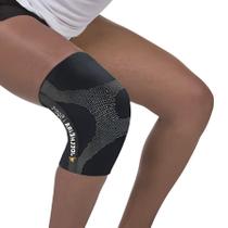 Joelheira Elástica Gold Sports de Compressão com Suporte Lateral