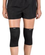 Joelheira Elástica Mercur Cor Preta - 1 Par