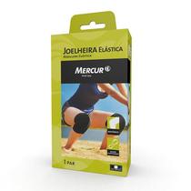 Joelheira Elástica Mercur G Preta 1 Par