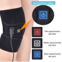 Joelheira Elétrica de Aquecimento Fisioterapia USB Para Alivio De Dores No Joelho Infravermelho - MIA UTILIDADES