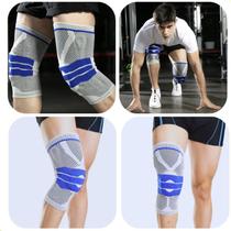 Joelheira Esportiva de Compressão Com Anel Patelar em Gel 1Pç C2249 Joelheira Esportiva de Compressão Com Anel Patelar em Gel 1Pç C2249