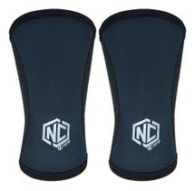 Joelheira Esportiva Nc Extreme Alta Performance Preto 7mm