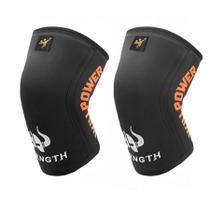 Joelheira Gold Sports Cross Training Gladiator em Neoprene 7 mm - 2 pçs