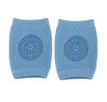 Joelheira Infantil Antiderrapante Azul Flexível Buba Joelheira Infantil Antiderrapante Azul Flexível Buba