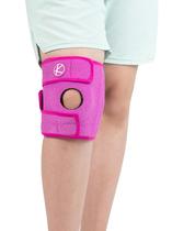 Joelheira KARM Kids Osgood Schlatter para 4-15 anos rosa