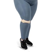 Joelheira KARM Plus Size, alça de suporte para patela, bege