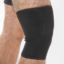 Joelheira lisa elástica ortopédica de compressão - progne