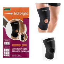Joelheira longa com reforço patelar - g - hidrolight