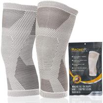 Joelheira magnética MagnetRx Effective Compression, pacote com 2