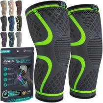 Joelheira Modvel Compression para mulheres e homens, pacote com 2 Joelheira Modvel Compression para mulheres e homens, pacote com 2