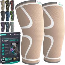 Joelheira Modvel Compression para mulheres e homens, pacote com 2 Joelheira Modvel Compression para mulheres e homens, pacote com 2