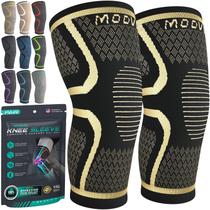 Joelheira Modvel Compression para mulheres e homens, pacote com 2 Joelheira Modvel Compression para mulheres e homens, pacote com 2