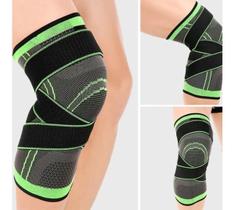 Joelheira Musculação Compressão Fitnes Academia Corrida Bike